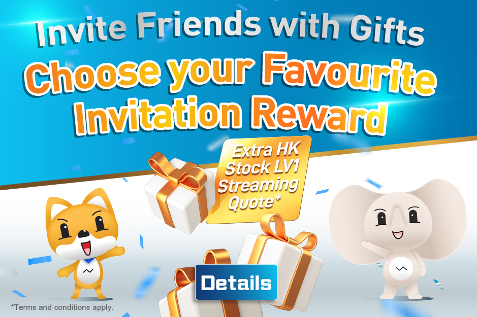 Invite friends with gifts Choose your favourite invitation reward 